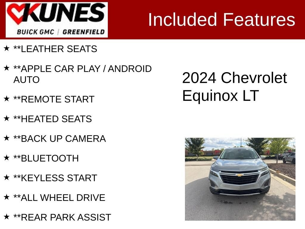 Used 2024 Chevrolet Equinox LT SUV