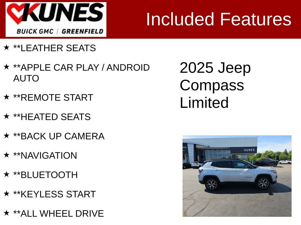 Used 2025 Jeep Compass Limited