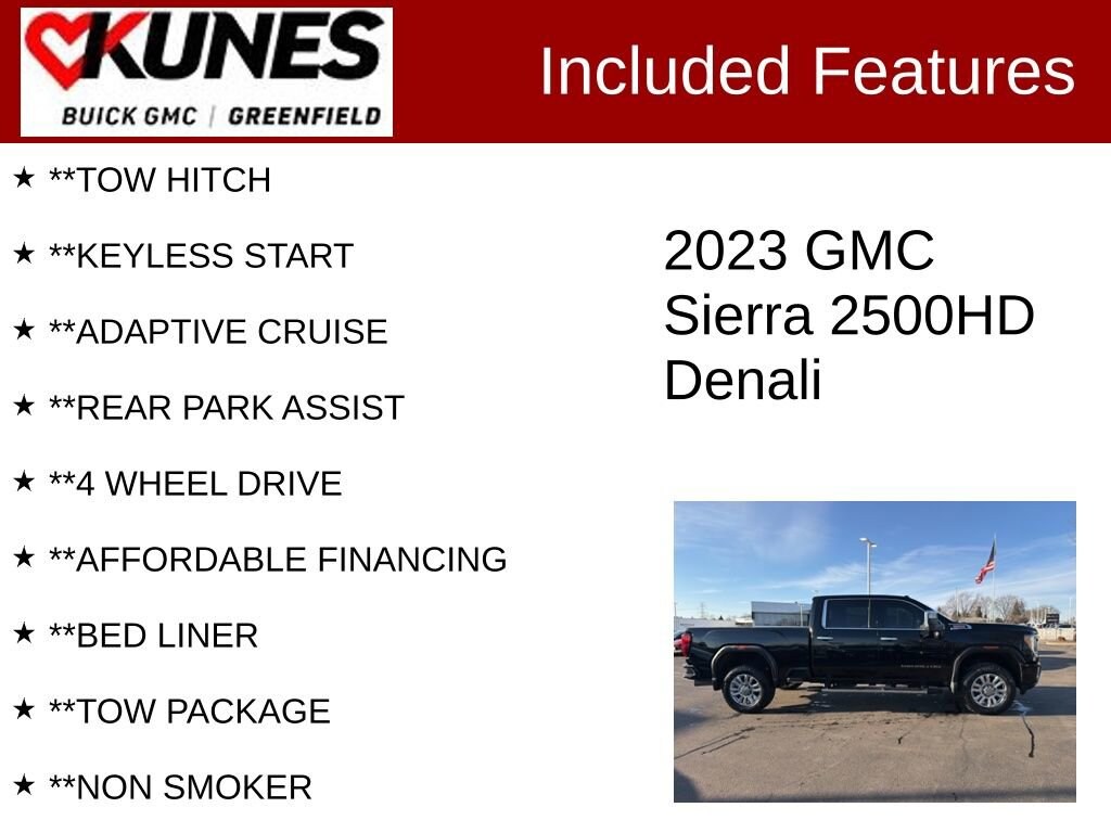 Used 2023 GMC Sierra 2500 HD Denali Truck