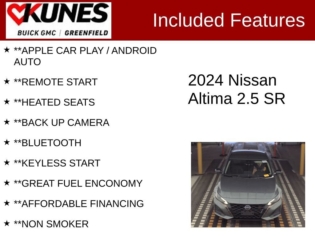Used 2024 Nissan Altima 2.5 SR