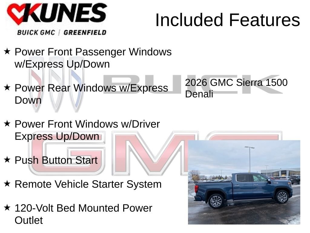 New 2026 GMC Sierra 1500 Denali Truck