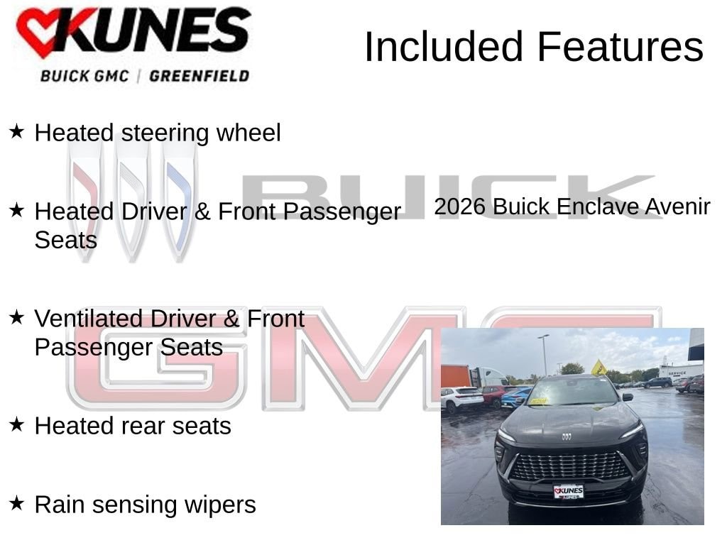 New 2026 Buick Enclave Avenir SUV