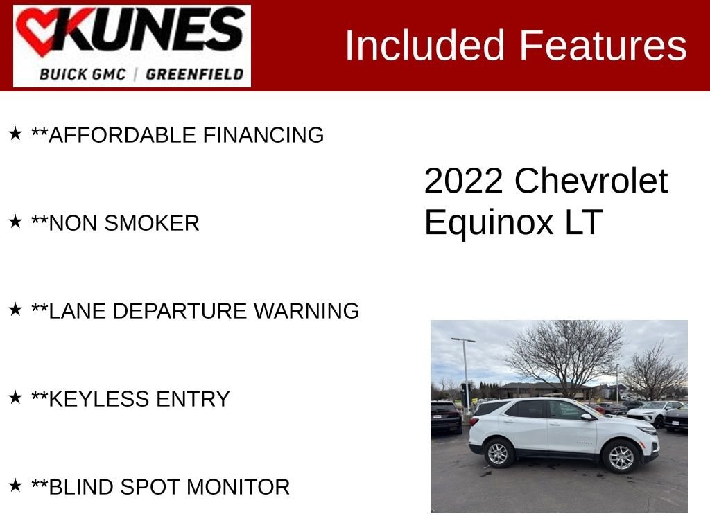 Used 2022 Chevrolet Equinox LT SUV