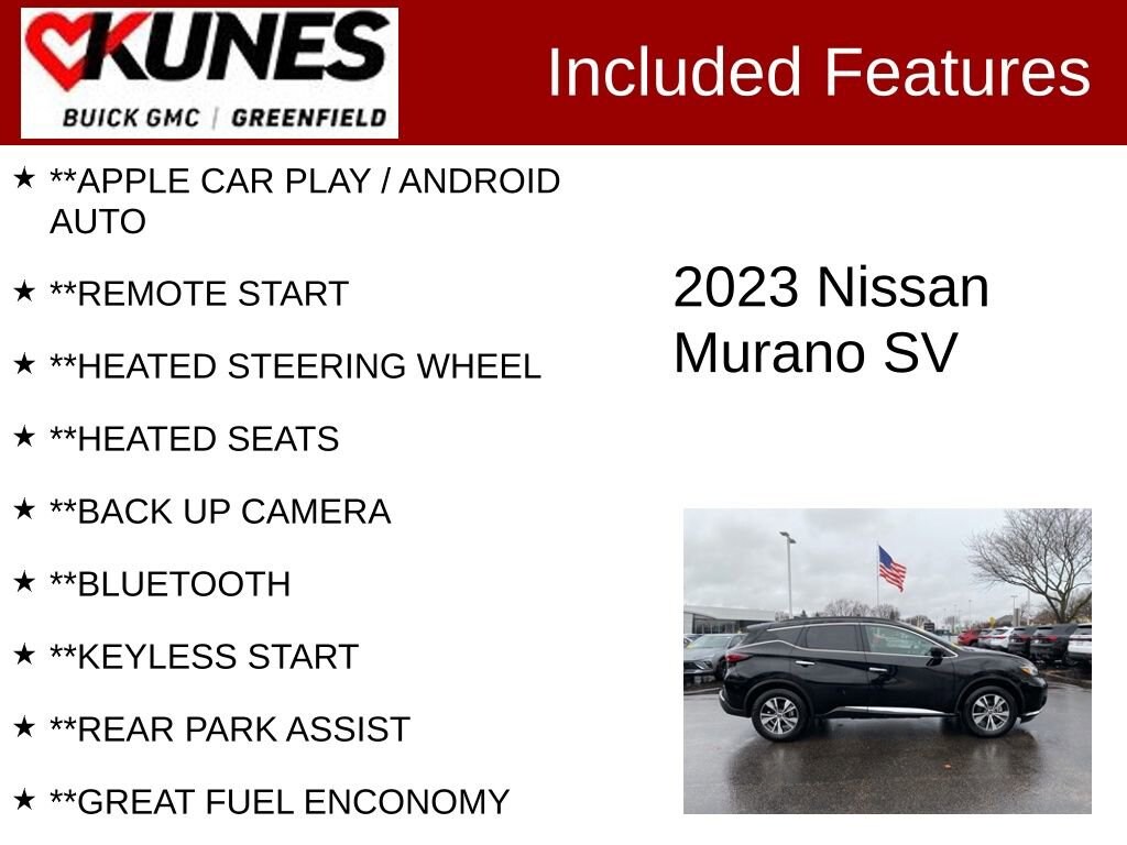 Used 2023 Nissan Murano SV