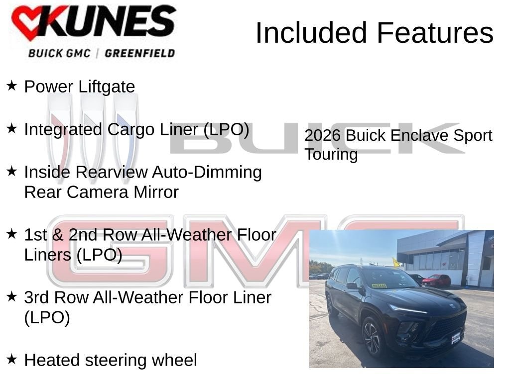 New 2026 Buick Enclave Sport Touring SUV