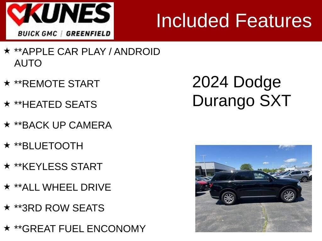Used 2024 Dodge Durango SXT