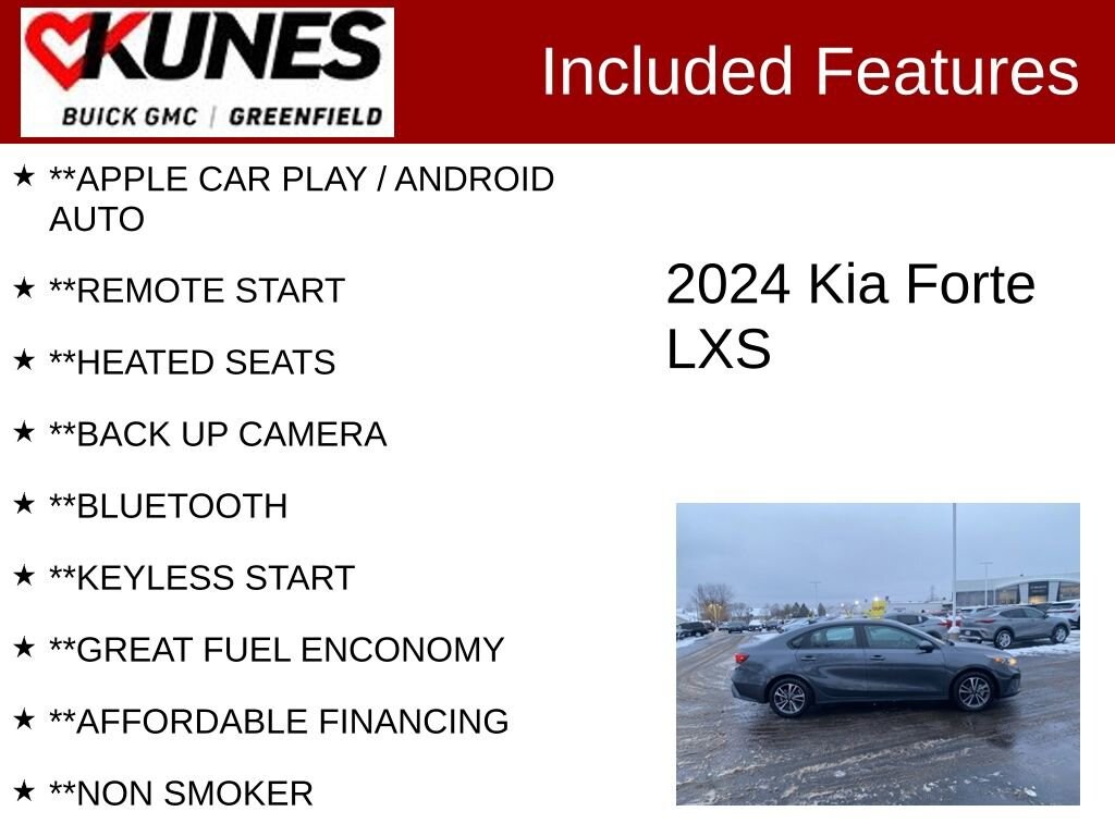 Used 2024 Kia Forte LXS