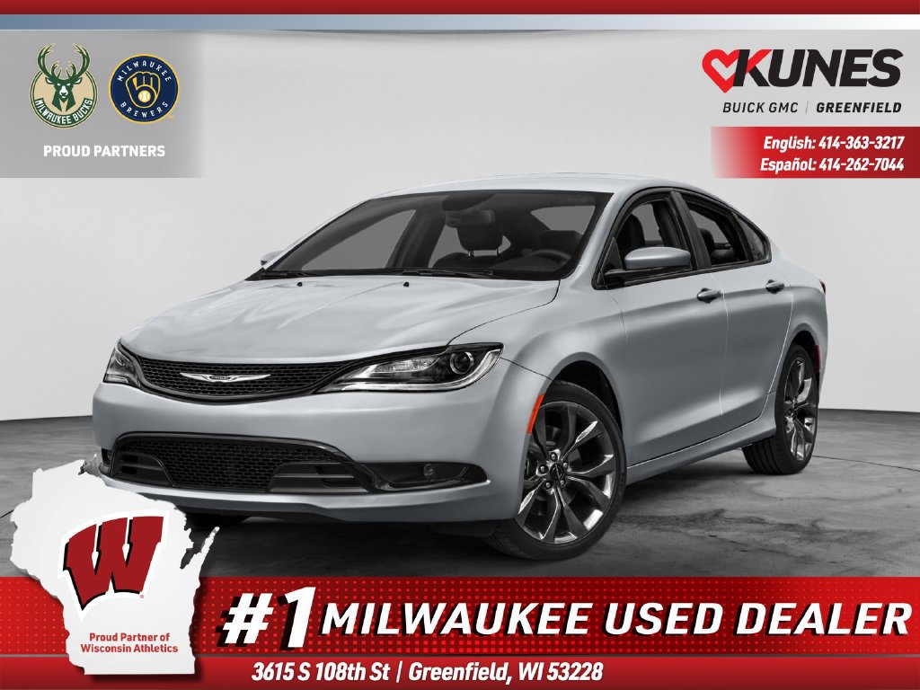 Used 2016 Chrysler 200 LX with VIN 1C3CCCFB3GN182583 for sale in Greenfield, WI