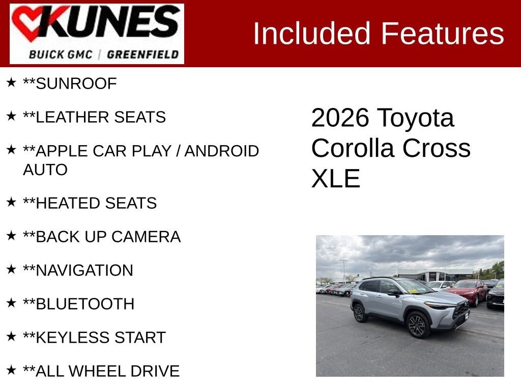Used 2026 Toyota Corolla Cross XLE