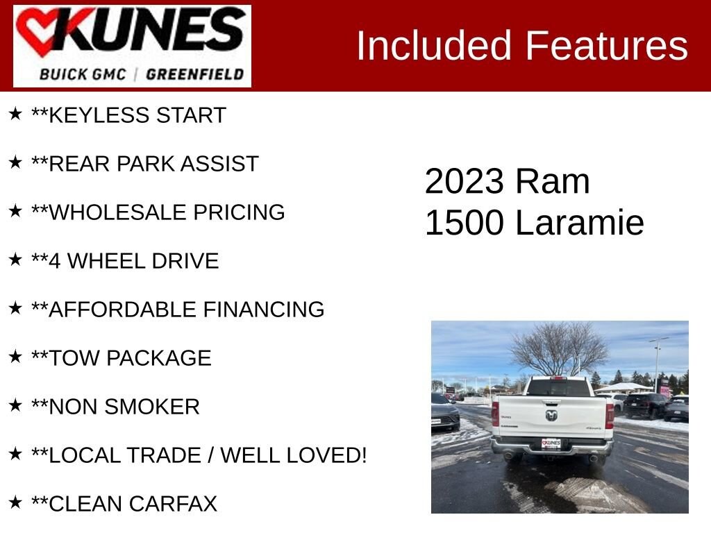 Used 2023 Ram 1500 Laramie