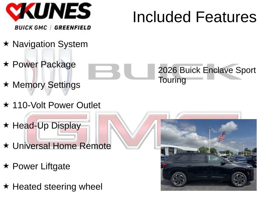New 2026 Buick Enclave Sport Touring SUV