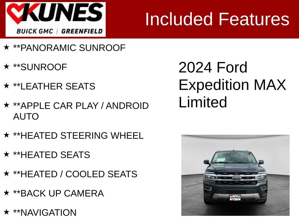Used 2024 Ford Expedition Max Limited