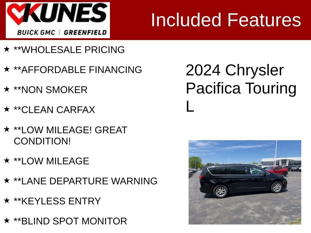 Used 2024 Chrysler Pacifica Touring L