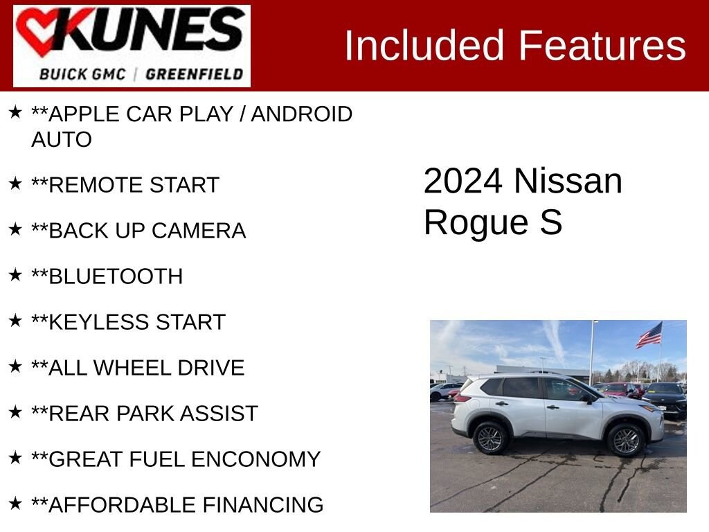 Used 2024 Nissan Rogue S