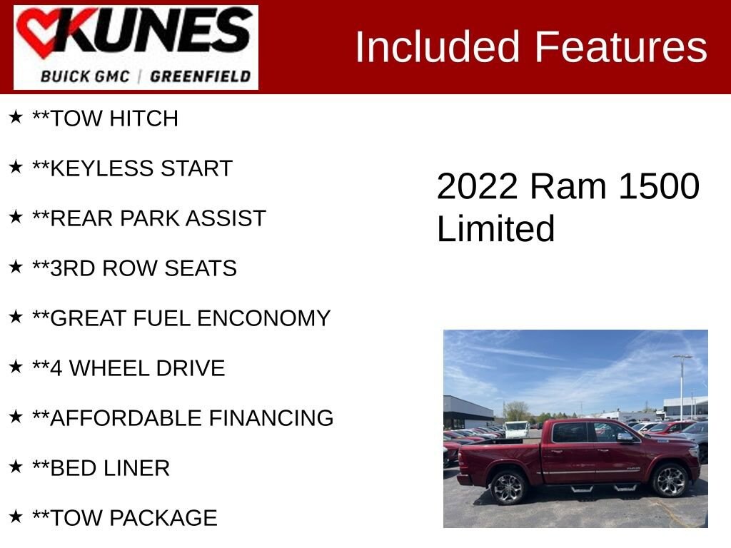 Used 2022 Ram 1500 Limited
