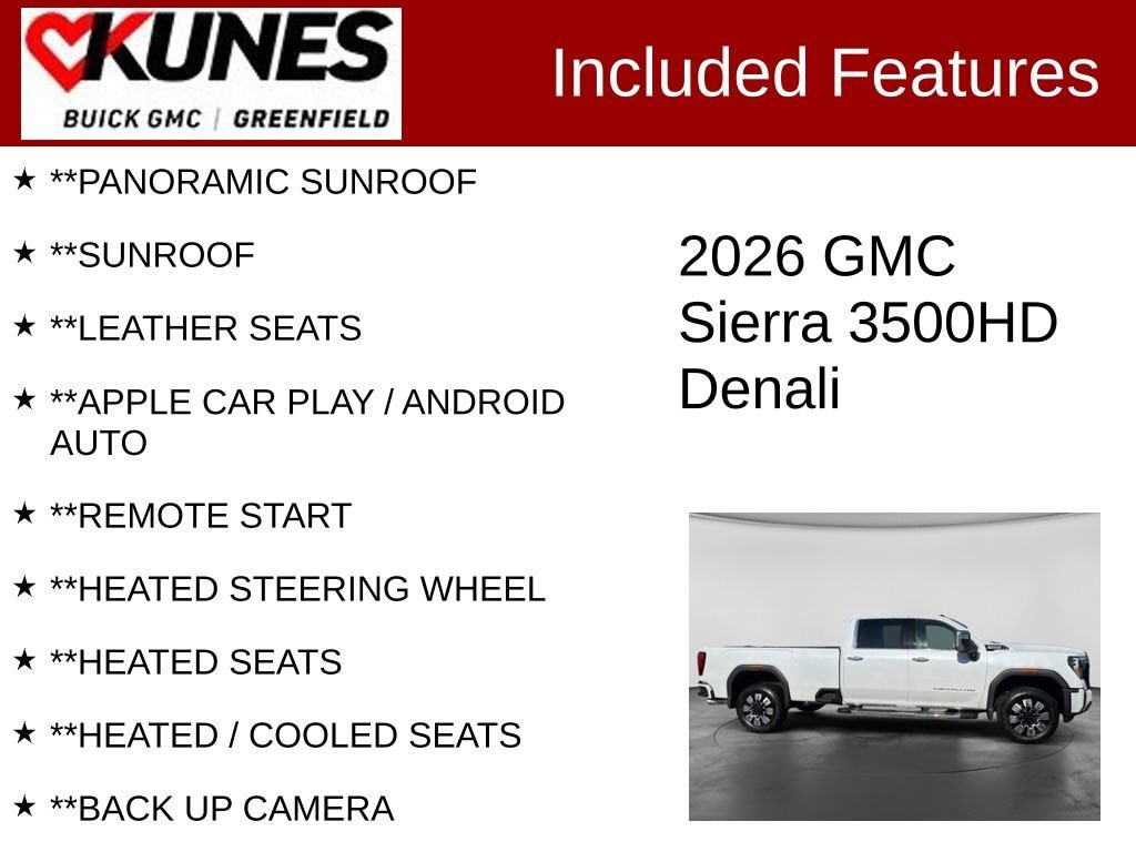 Used 2026 GMC Sierra 3500 HD Denali Truck
