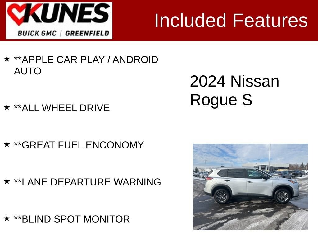 Used 2024 Nissan Rogue S