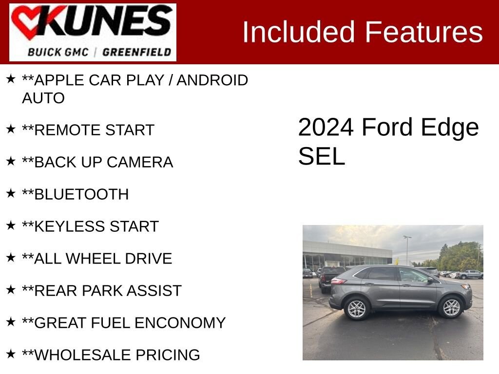 Used 2024 Ford Edge SEL