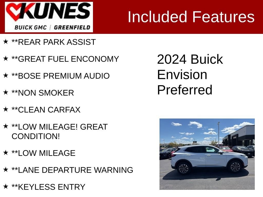 Used 2024 Buick Envision Preferred SUV