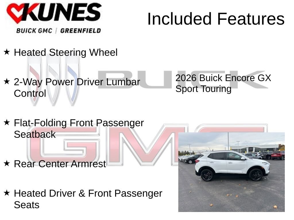 New 2026 Buick Encore GX Sport Touring SUV