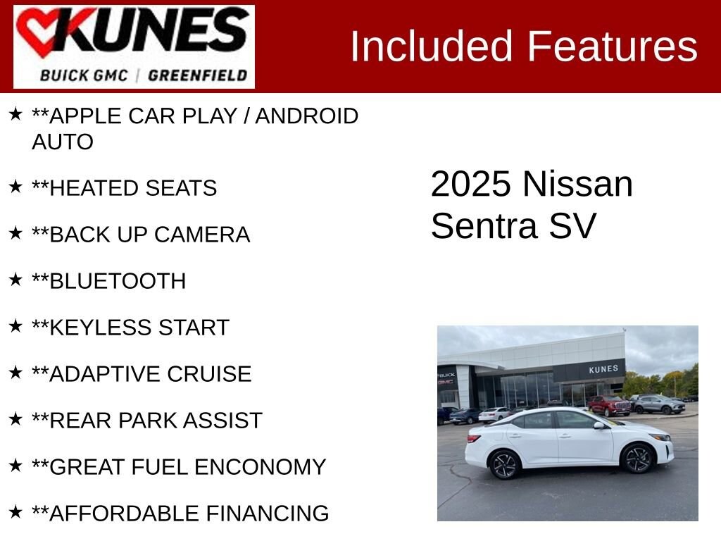 Used 2025 Nissan Sentra SV