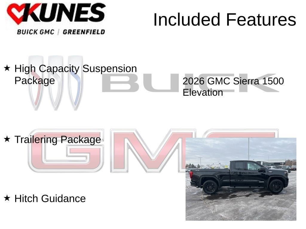 New 2026 GMC Sierra 1500 Elevation Truck