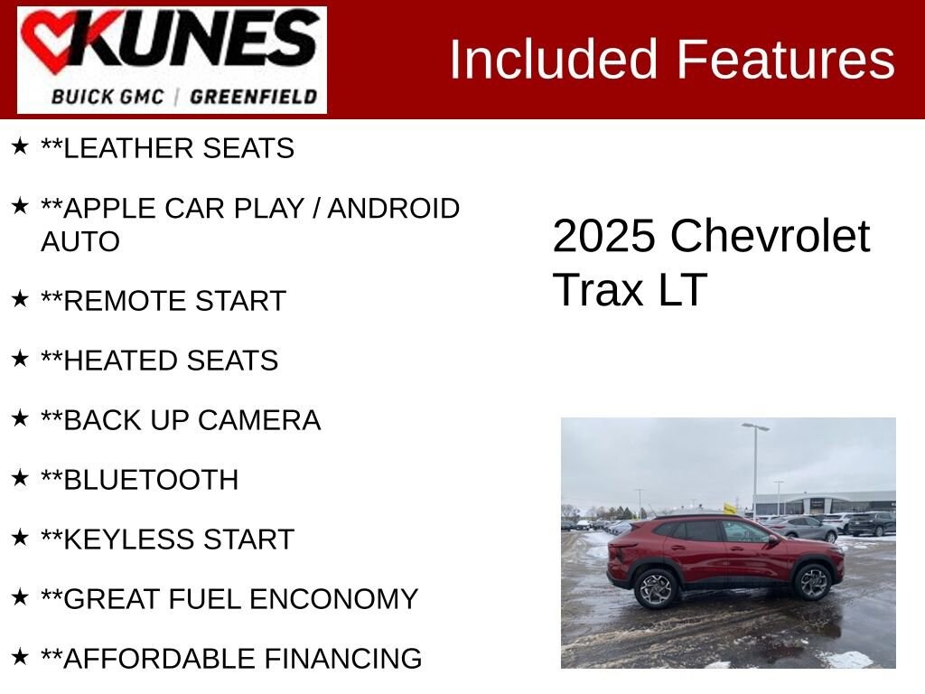 Used 2025 Chevrolet Trax LT SUV