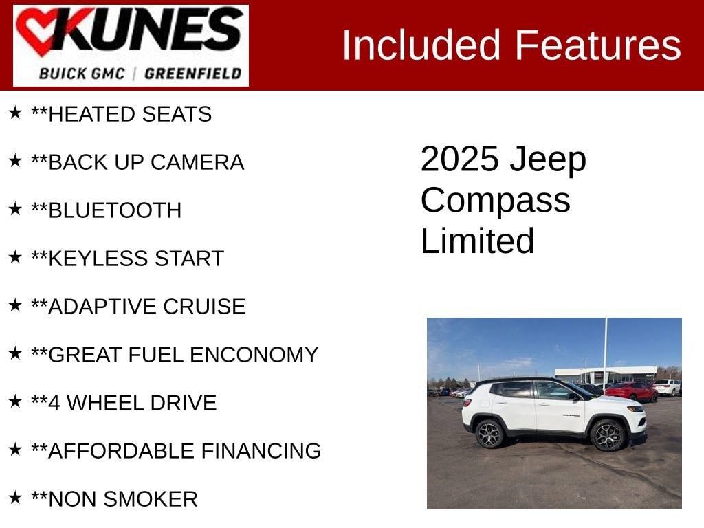 Used 2025 Jeep Compass Limited