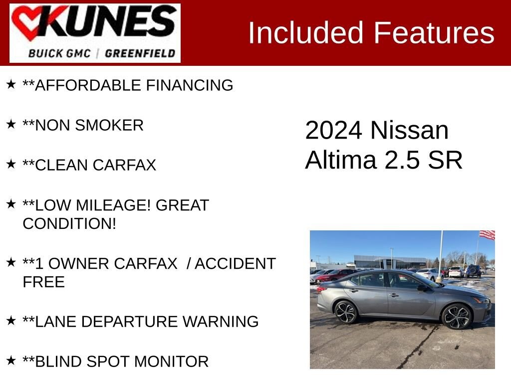 Used 2024 Nissan Altima 2.5 SR