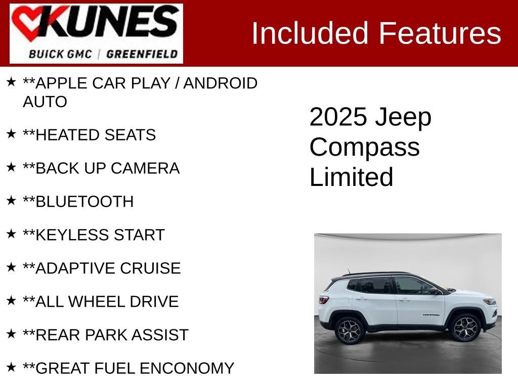 Used 2025 Jeep Compass Limited