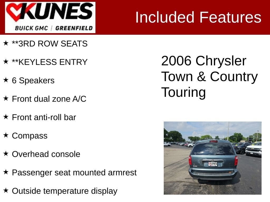 Used 2006 Chrysler Town & Country LWB Touring