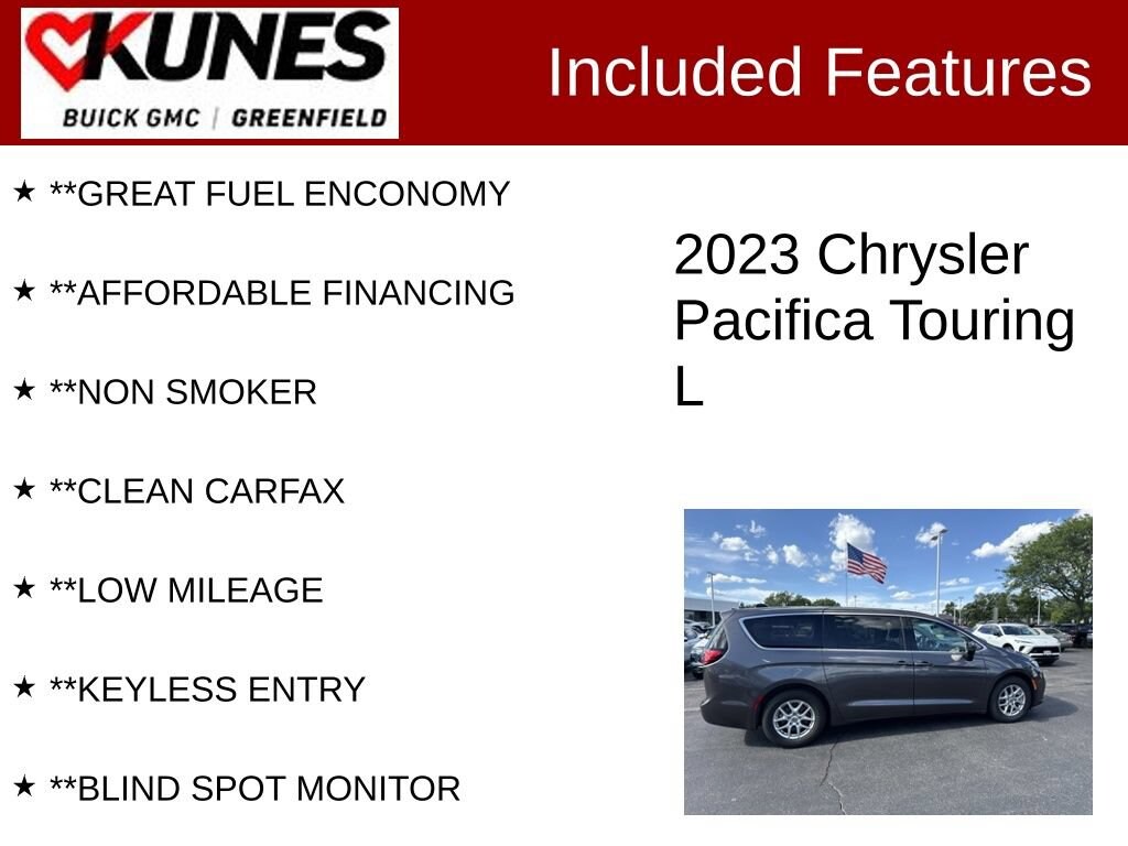Used 2023 Chrysler Pacifica Touring L