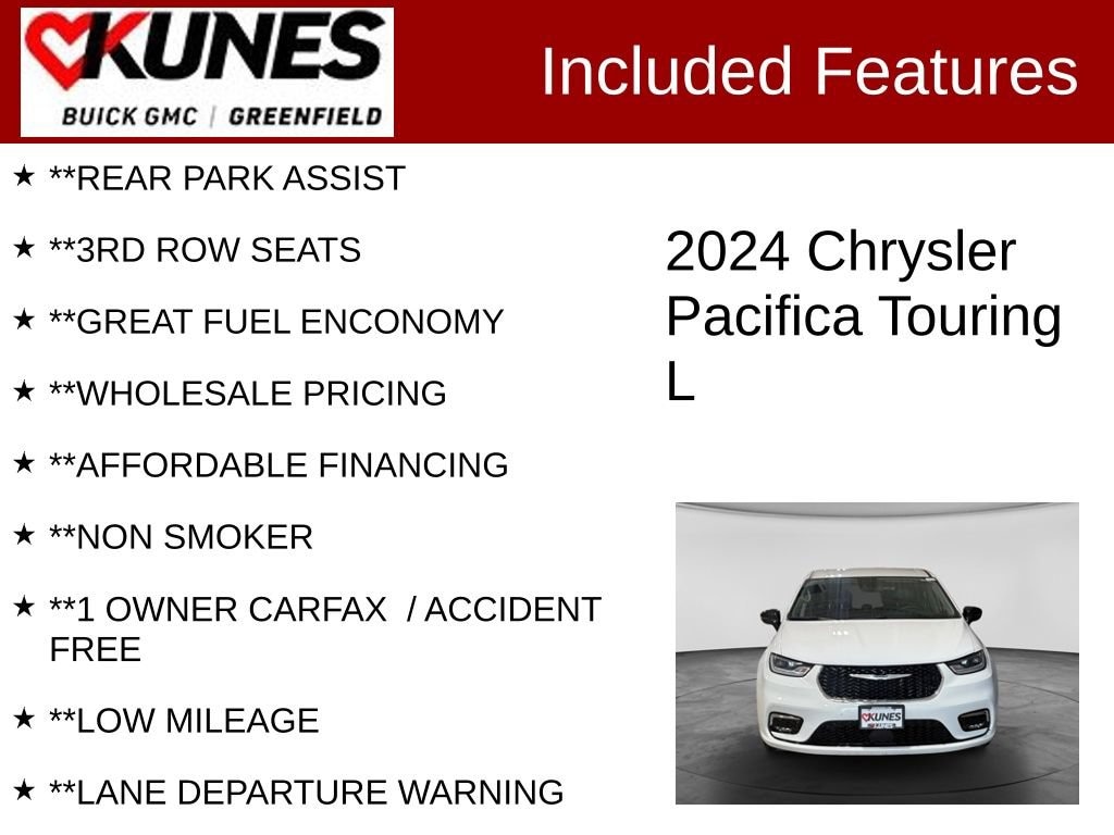 Used 2024 Chrysler Pacifica Touring L