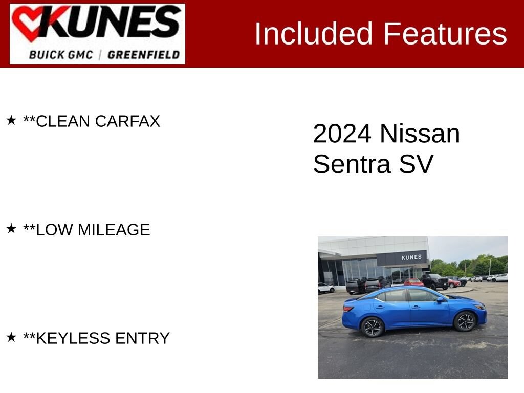 Used 2024 Nissan Sentra SV