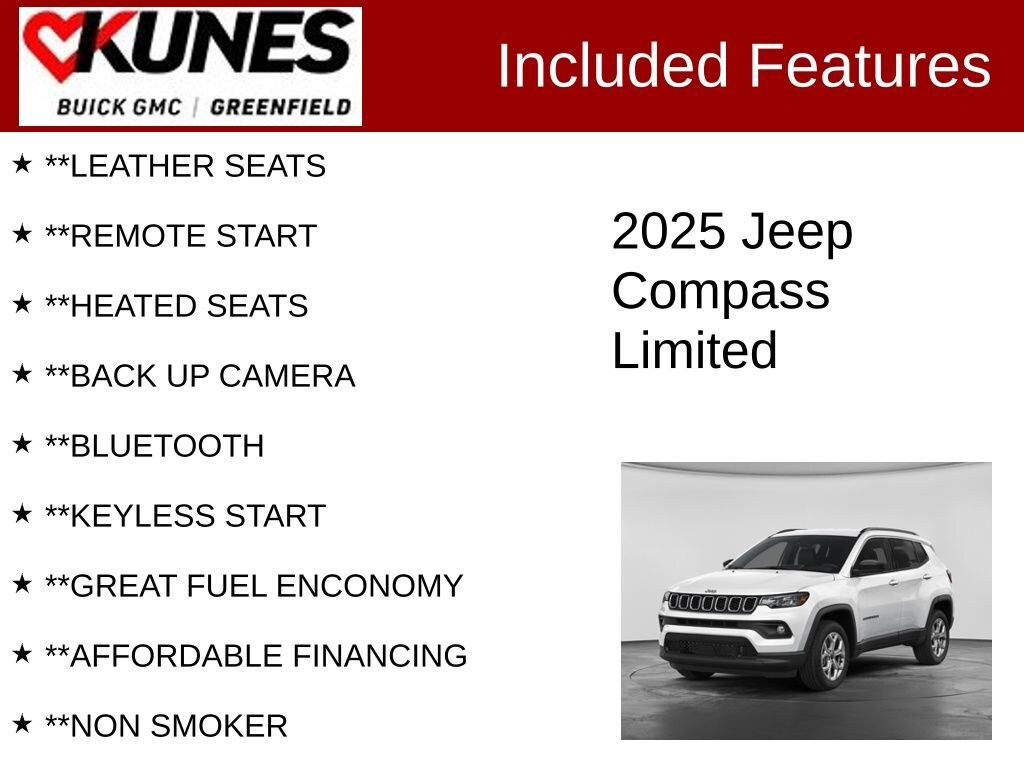 Used 2025 Jeep Compass Limited