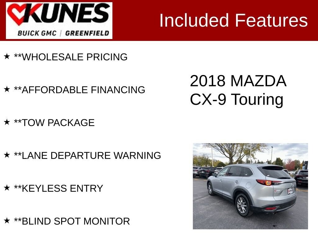 Used 2018 Mazda CX-9 Touring