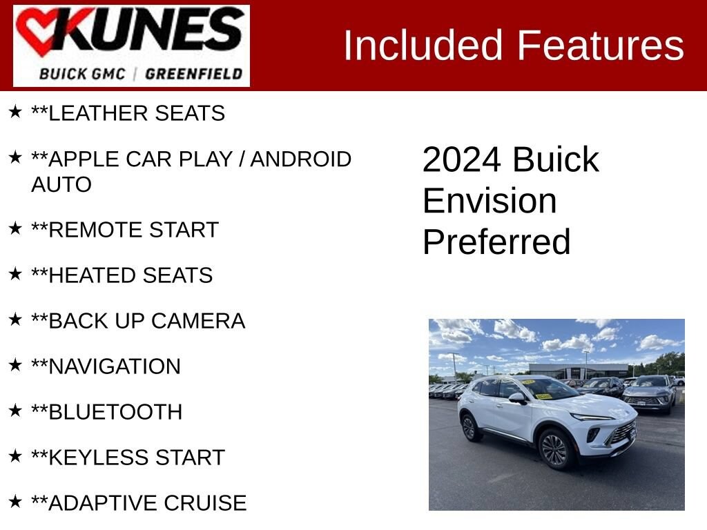 Used 2024 Buick Envision Preferred SUV