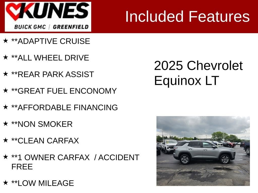 Used 2025 Chevrolet Equinox LT SUV