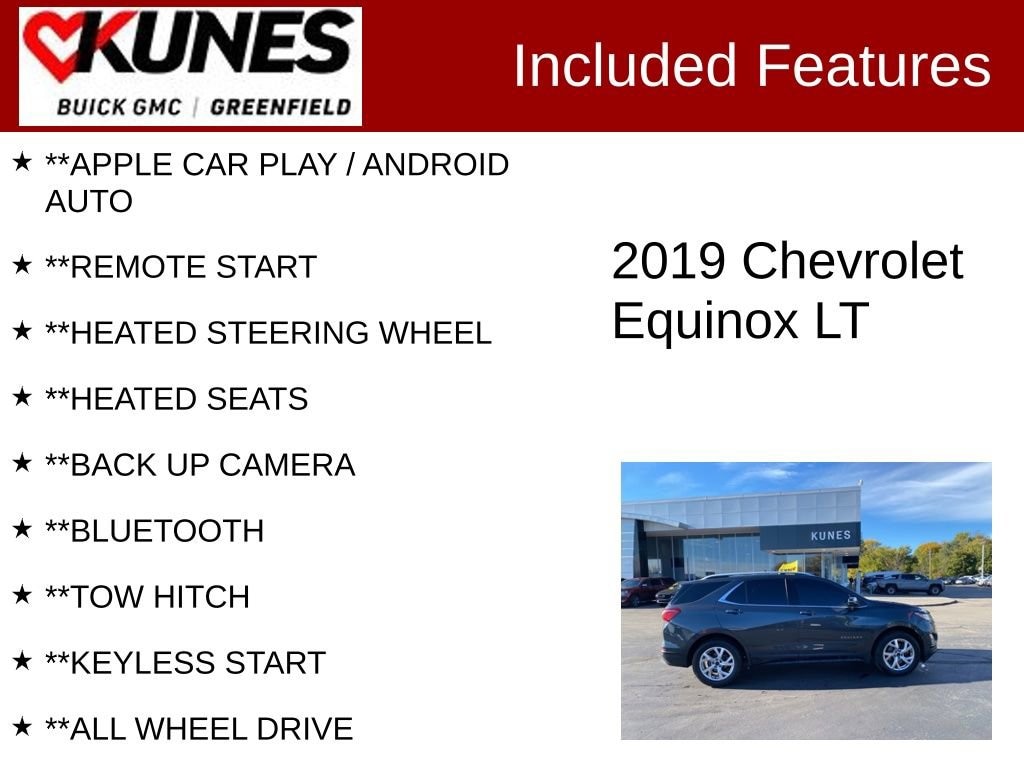Used 2019 Chevrolet Equinox LT SUV