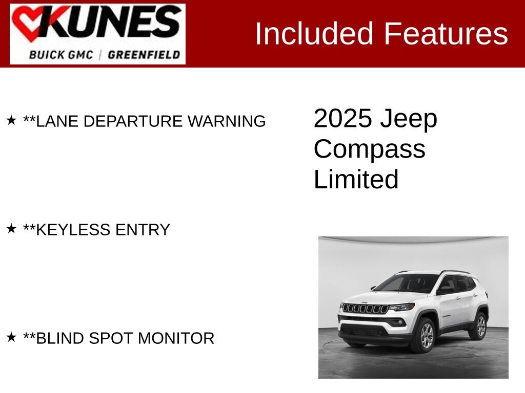 Used 2025 Jeep Compass Limited