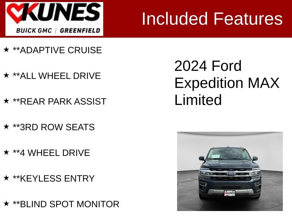 Used 2024 Ford Expedition Max Limited