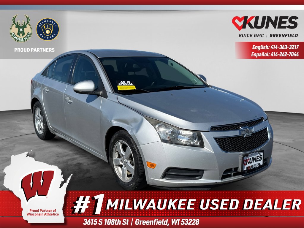 Used 2014 Chevrolet Cruze 1LT with VIN 1G1PC5SBXE7365620 for sale in Greenfield, WI