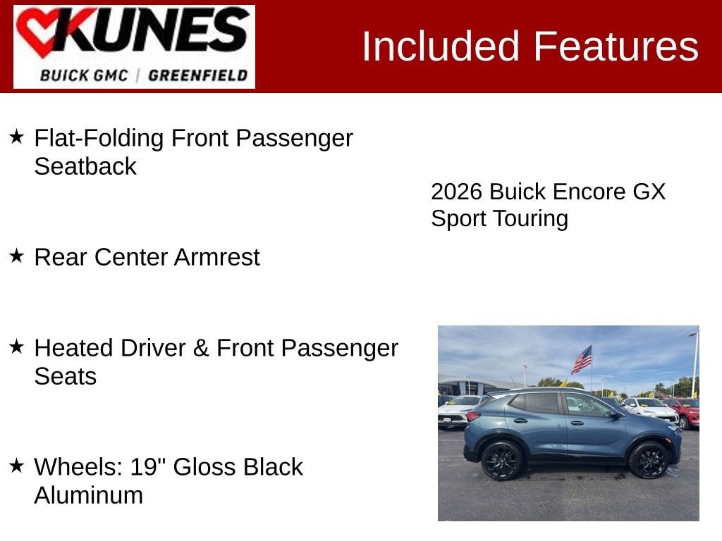 New 2026 Buick Encore GX Sport Touring SUV