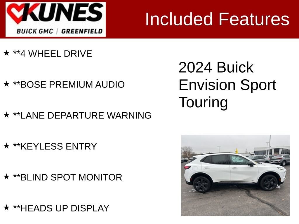 Used 2024 Buick Envision Sport Touring SUV