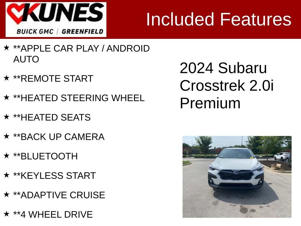 Used 2024 Subaru Crosstrek Premium