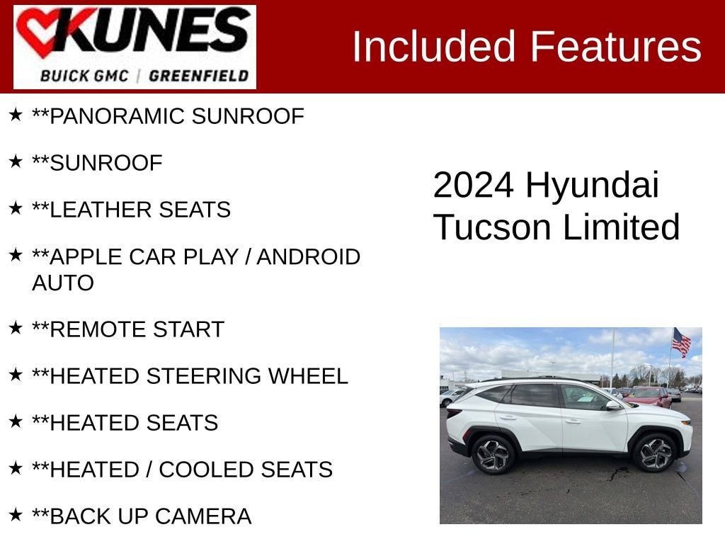 Used 2024 Hyundai Tucson Limited