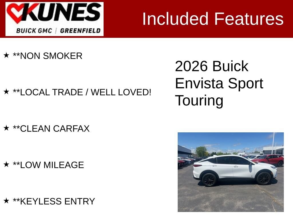Used 2026 Buick Envista Sport Touring SUV