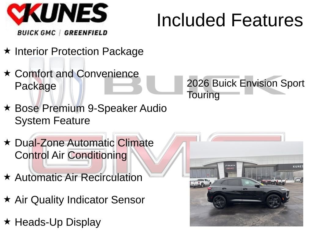 New 2026 Buick Envision Sport Touring SUV