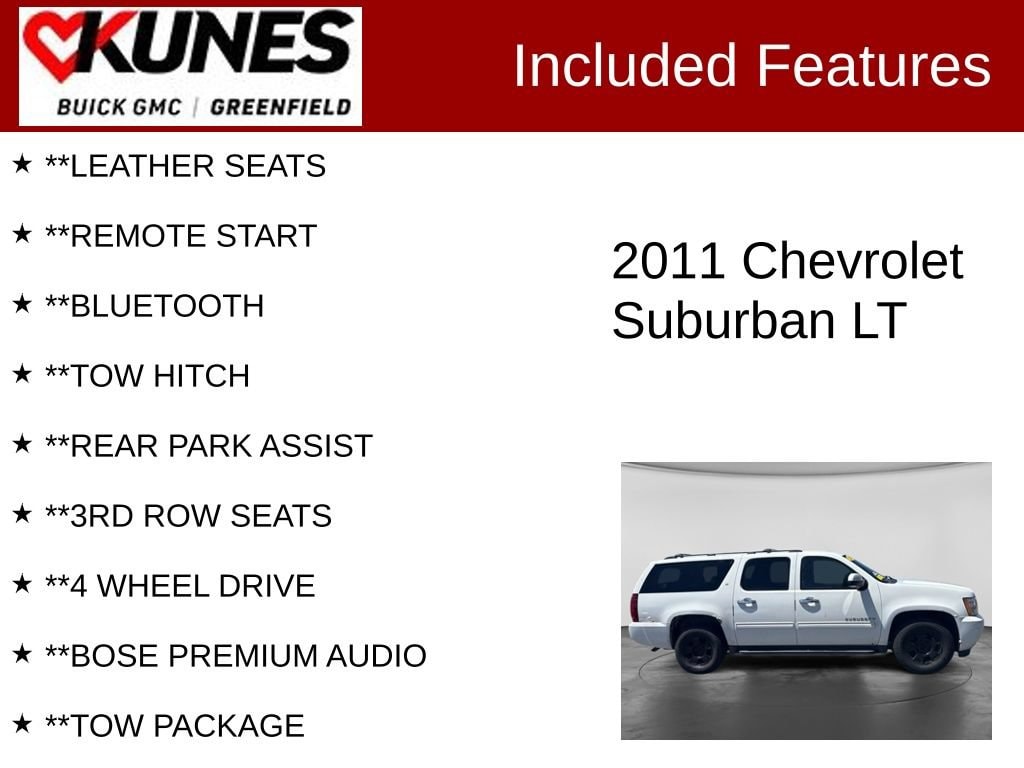 Used 2011 Chevrolet Suburban LT SUV