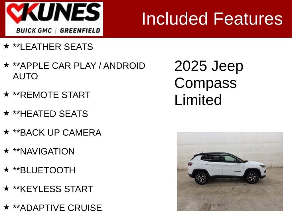 Used 2025 Jeep Compass Limited